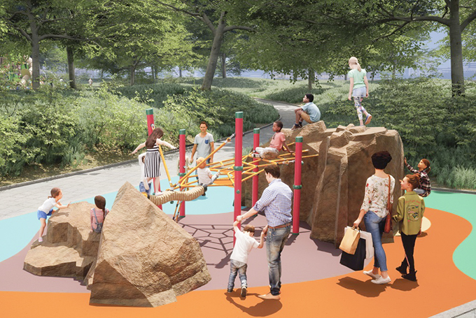 עפולה: יוקמו חמישה אזורי משחק בפארק החדש בעפולה הירוקה